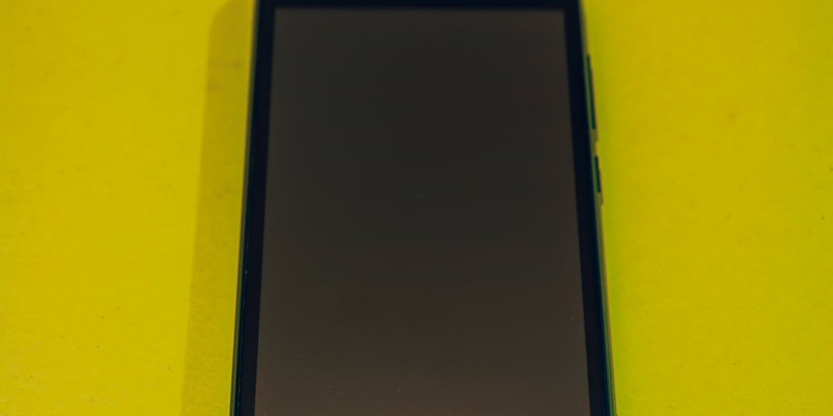 Screen Yellowing